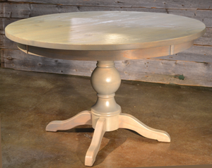 48" Fulford table; coastal mist