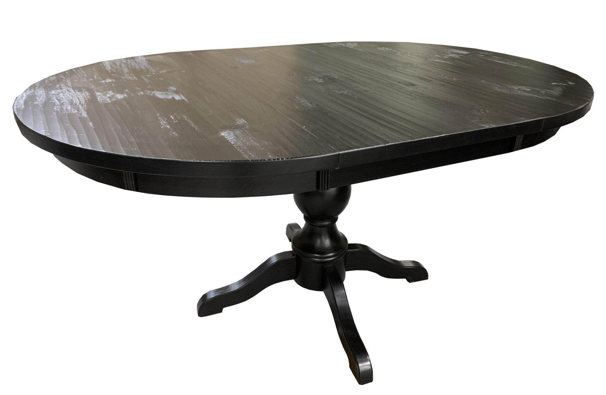 48" round Cherbourg table; ebony