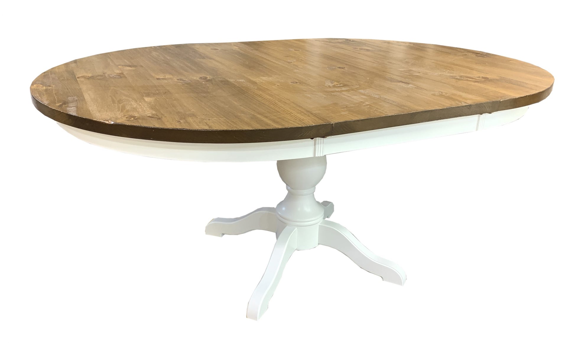 48 table showing centre leaf; sturbridge & natural