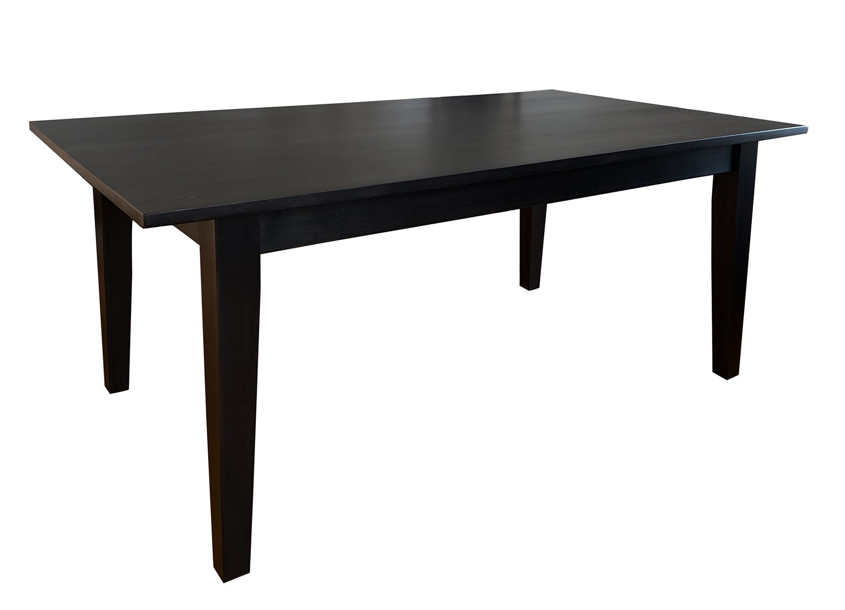 Cambridge dining table; ebony