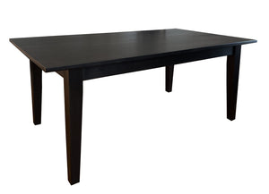 Cambridge dining table; ebony