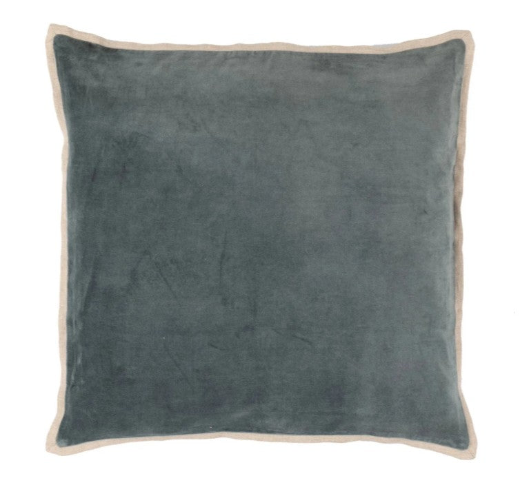Gehry Velvet/Linen Pacific 22x22