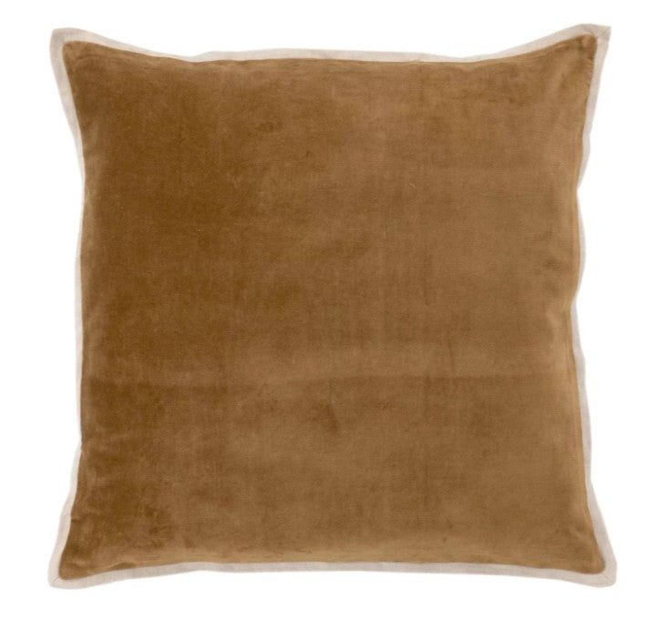 Gehry Velvet/Linen Sand 22x22