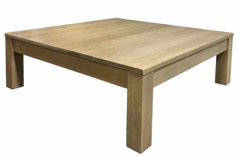 Banff square coffee table; manoir grey