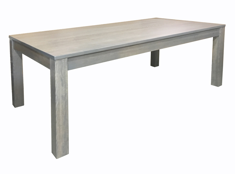 Banff Dining Table; coastal mist