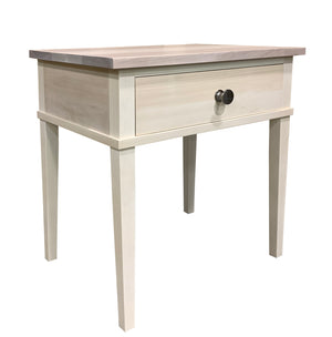 wood nightstand