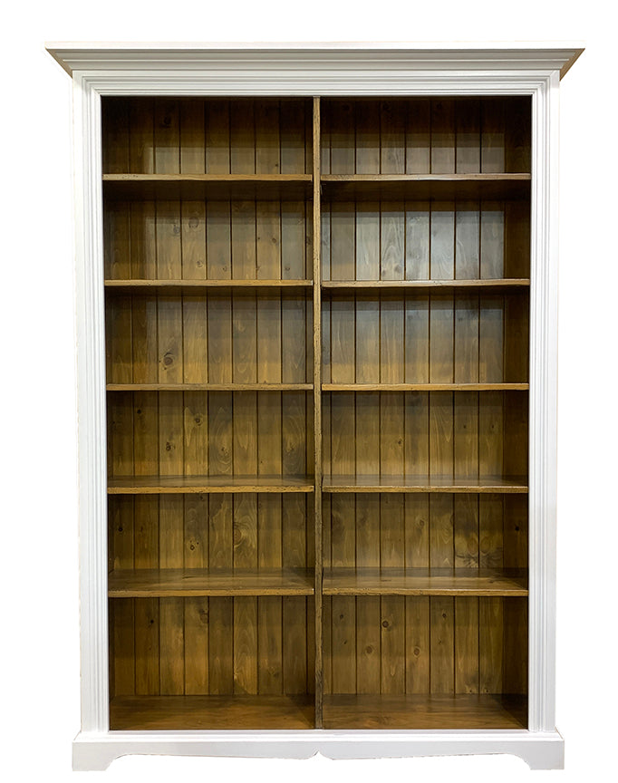 Oxford Double Bookcase front