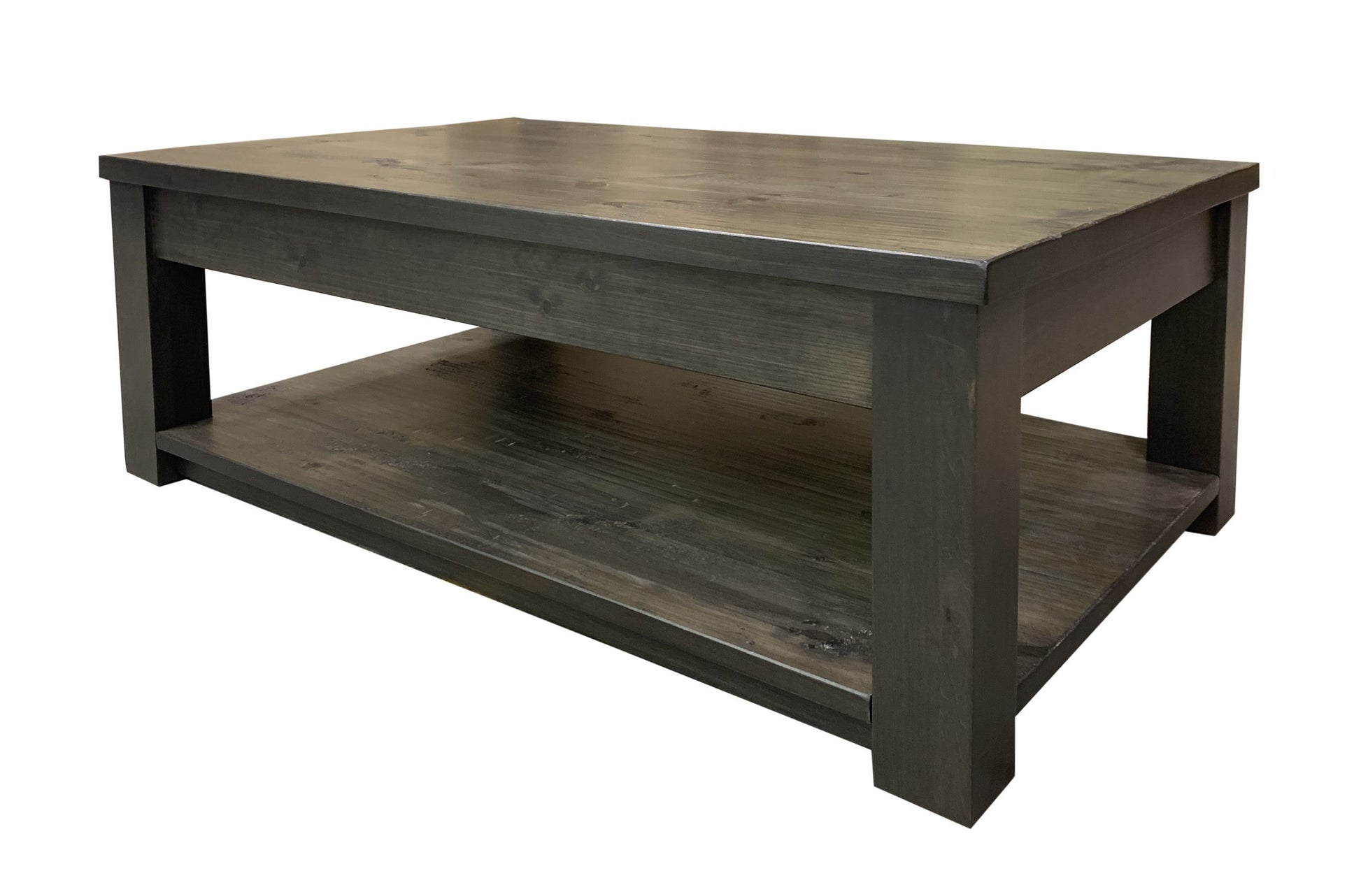 Banff coffee table; charcoal