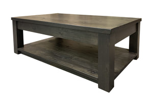 Banff coffee table; charcoal