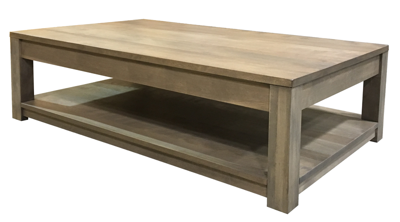 Banff coffee table; Manoir grey