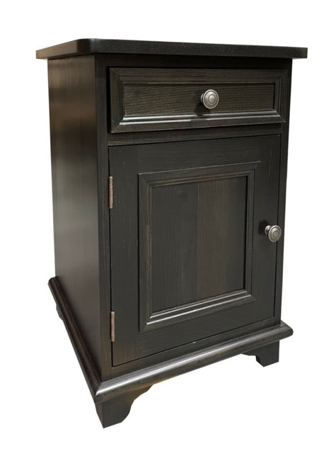 Brome Lake nightstand; ebony
