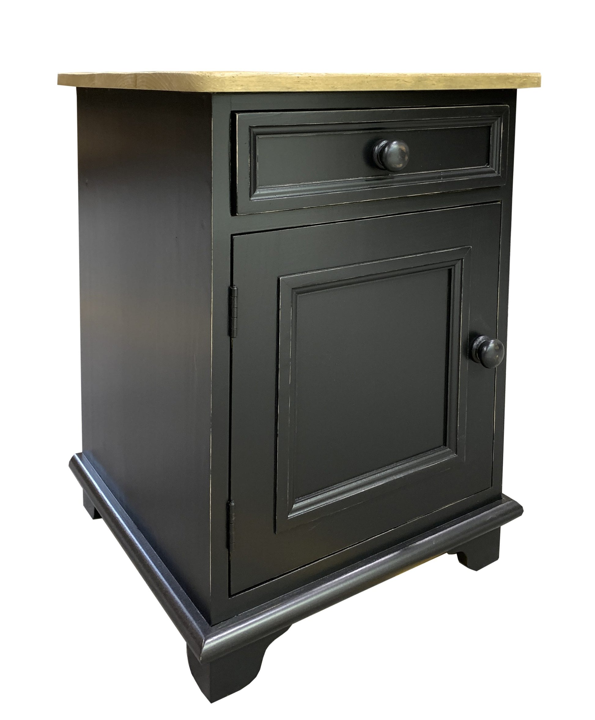 Brome Lake Nightstand; black