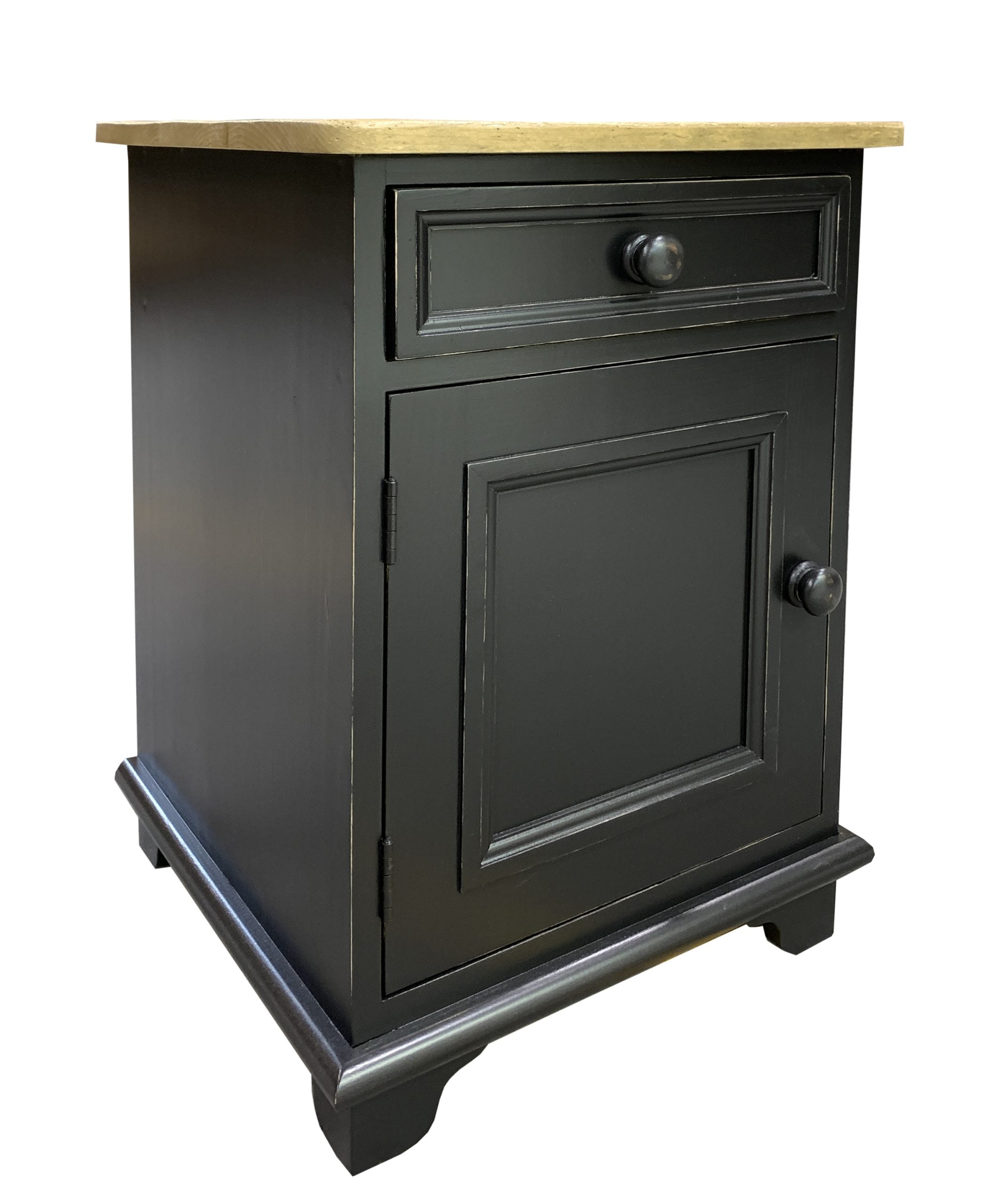 Brome Lake Nightstand; black