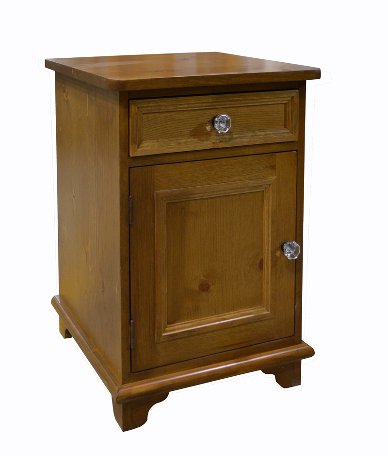 Brome Lake nightstand; natural