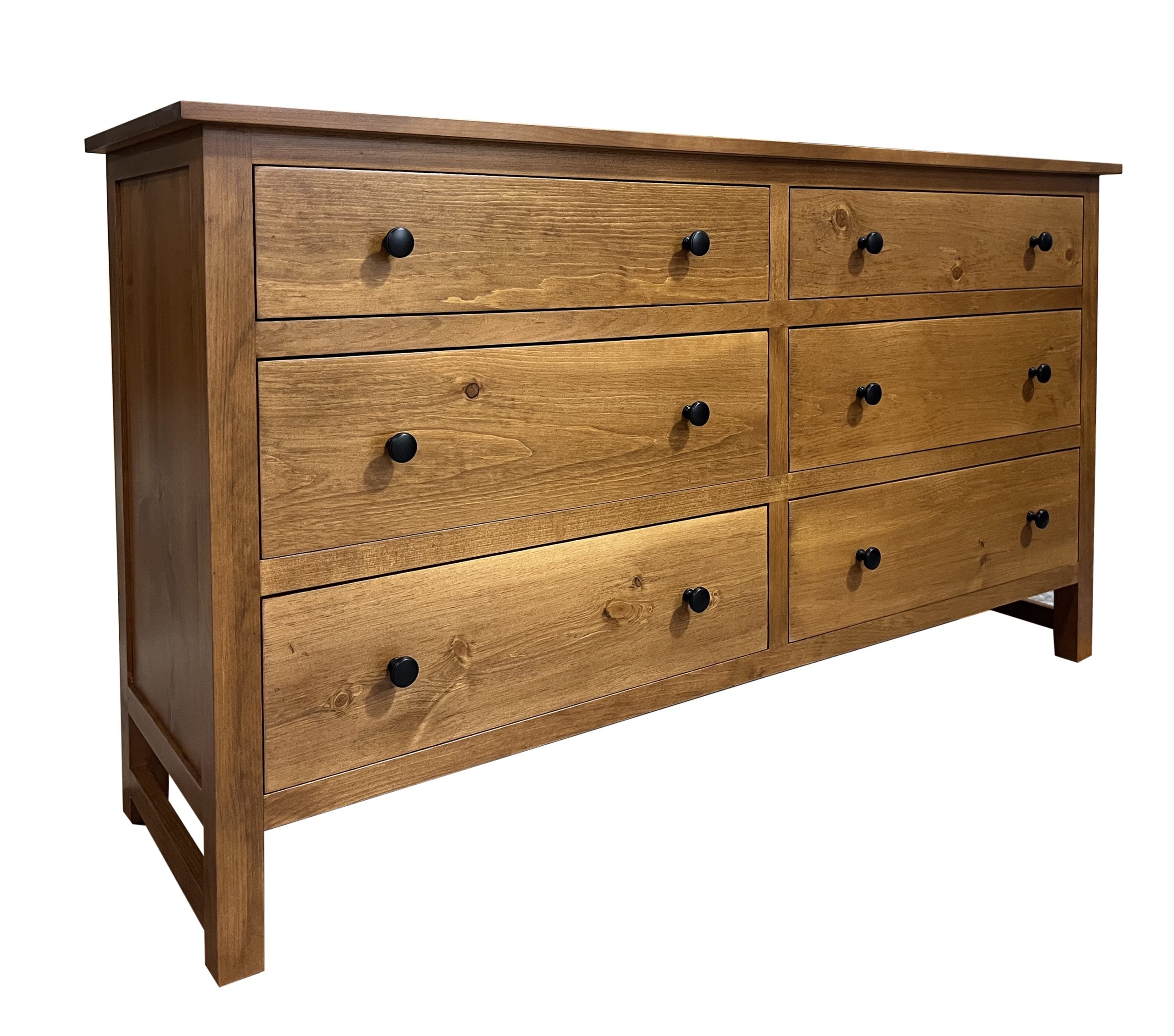 Extra wide Stage Coach dresser; natural