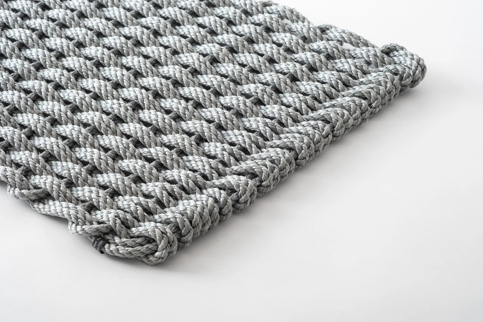 Marine Rope Door Mat - Weathered Gray - 21x34