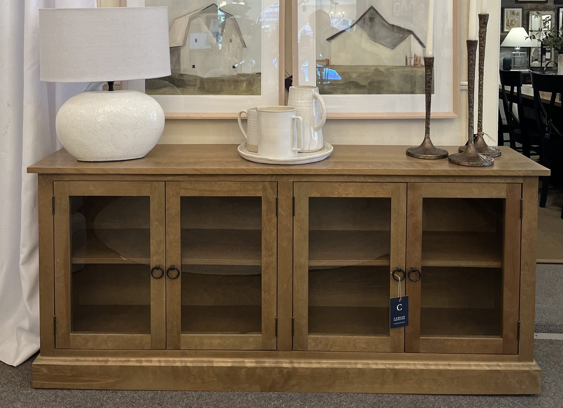 Fairhurst sideboard; english pine