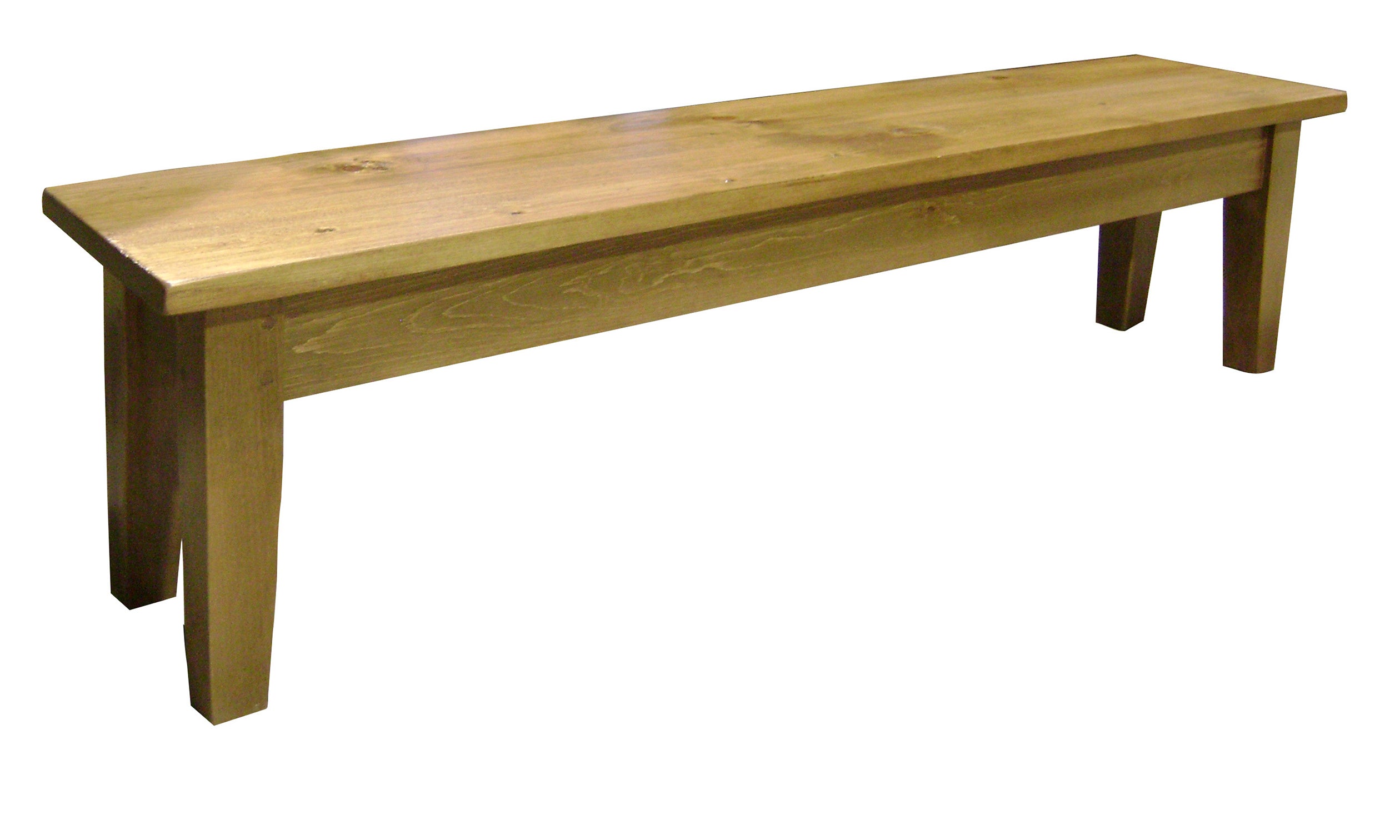 Cambridge tapered leg bench