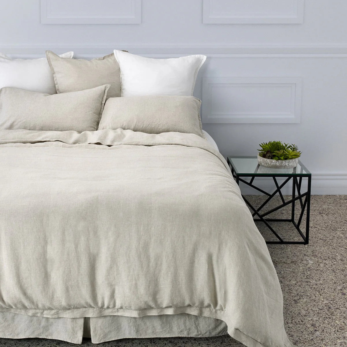 Linen Naturel duvet cover incl. 2 pillow cases