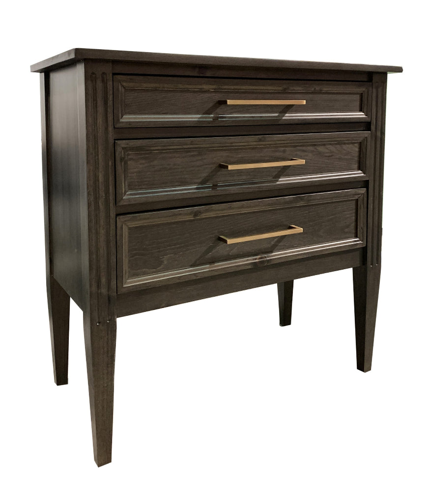 Cherbourg Triple Commode; walnut