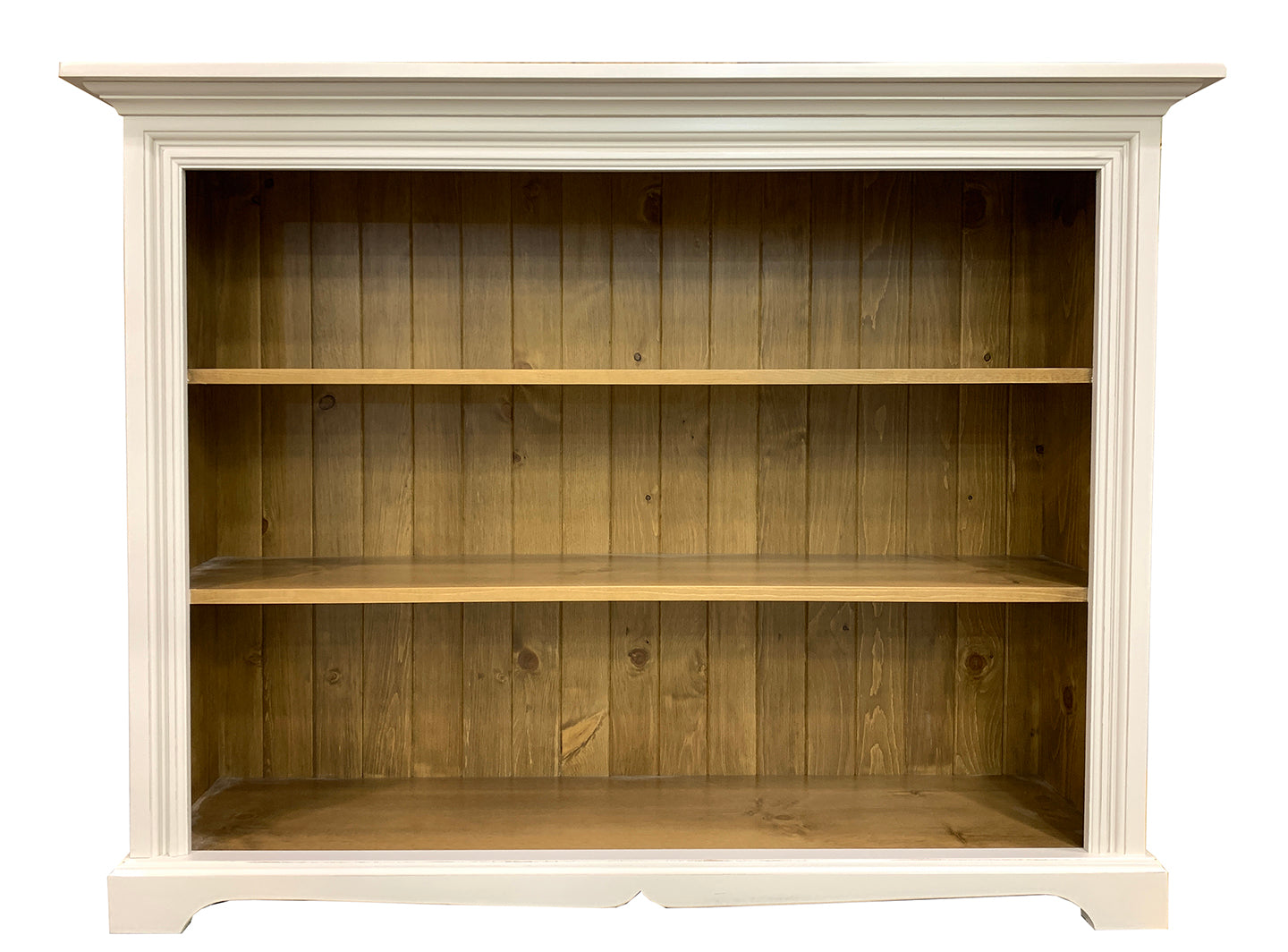 Library Bookcase front Champlain & natural