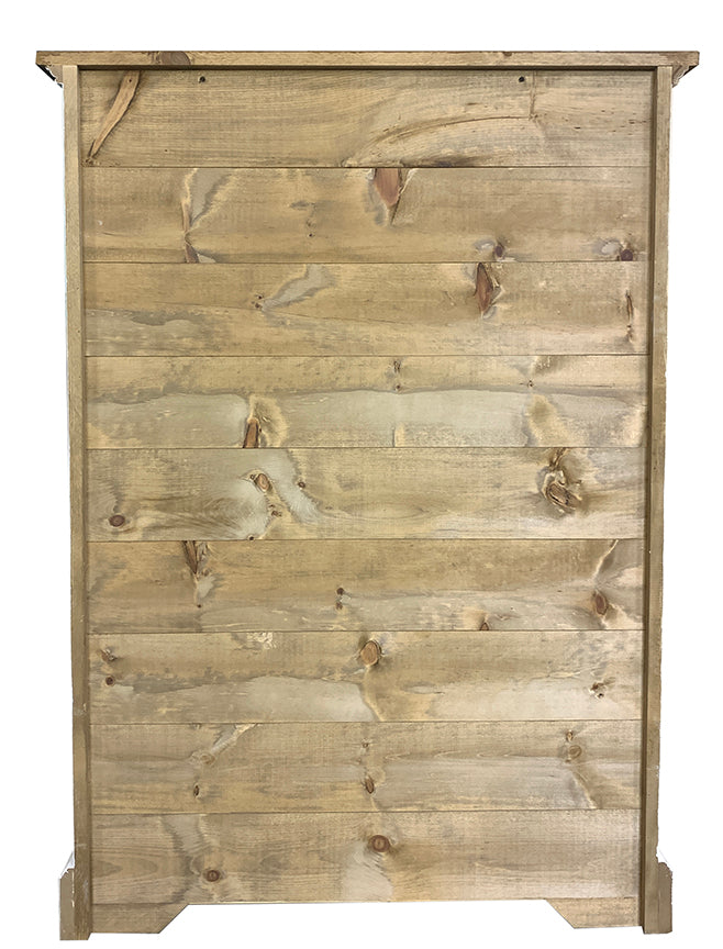 Man's Chest of Drawers; back