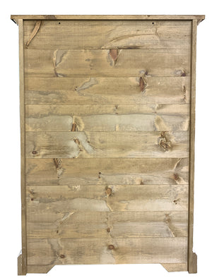 Man's Chest of Drawers; back