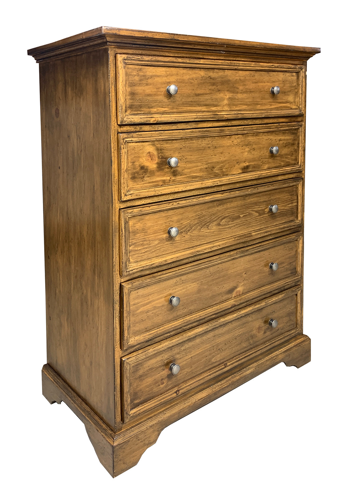 Man's Chest of Drawers; caramel