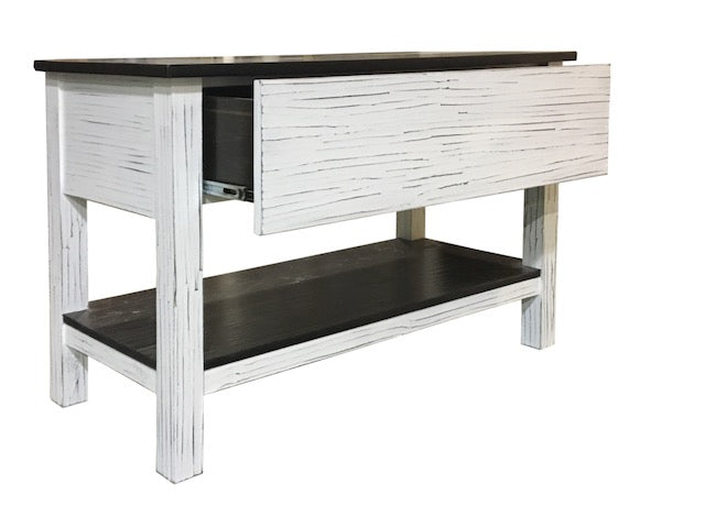 Manoir Vanity; open drawer