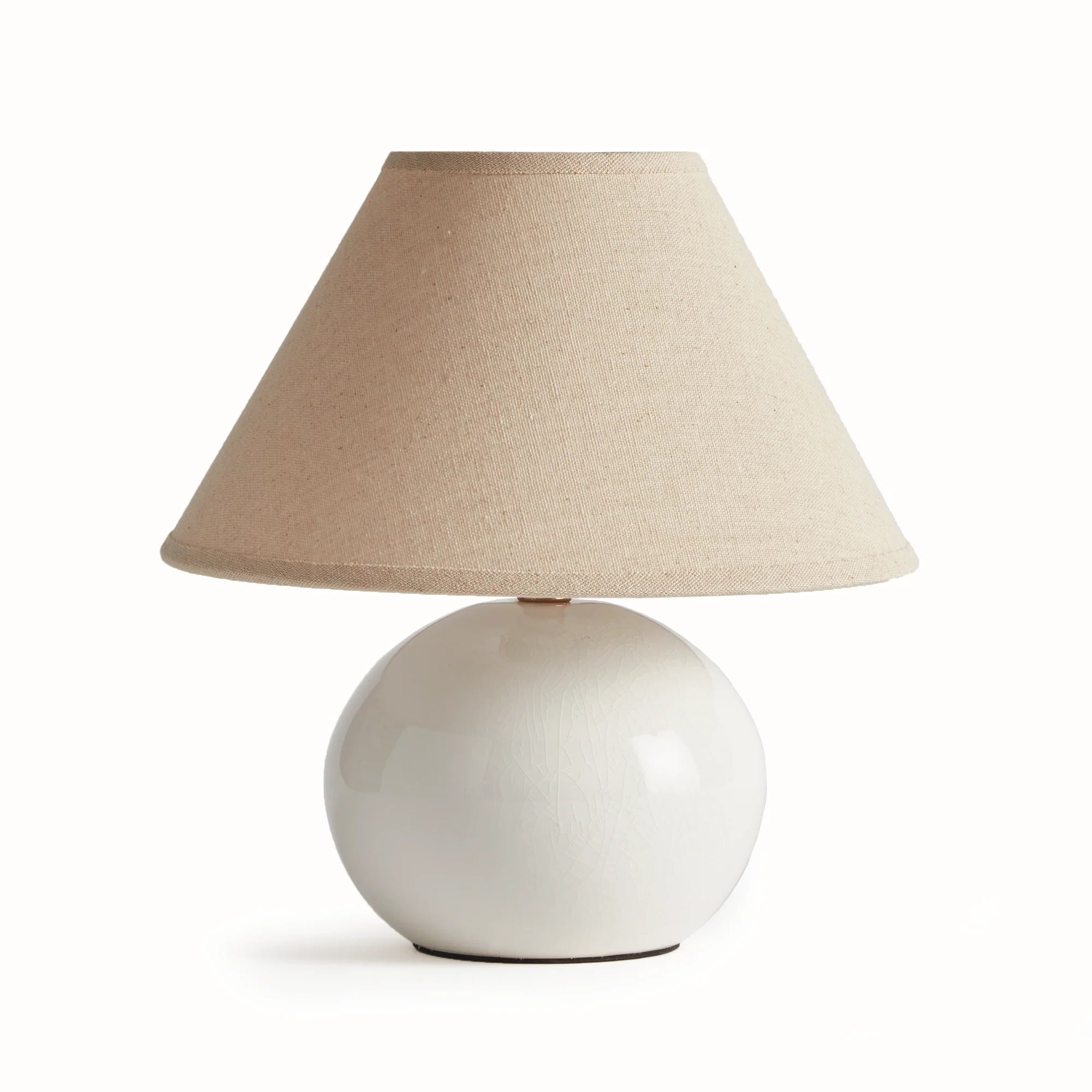 Lampe de table Charlie Mini White10Dx11H