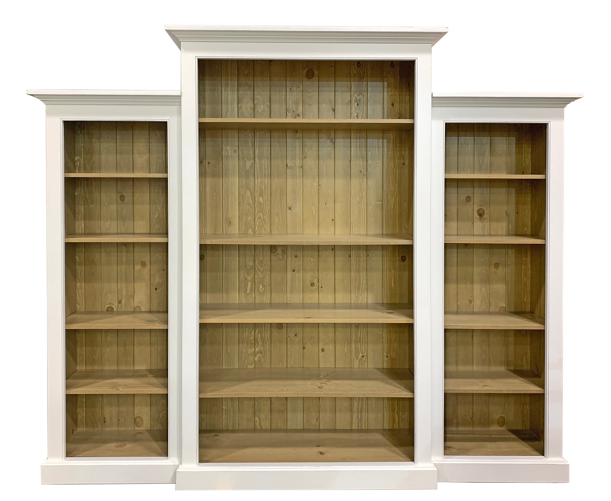 Cambridge Nesting Bookcase; Champlain & natural