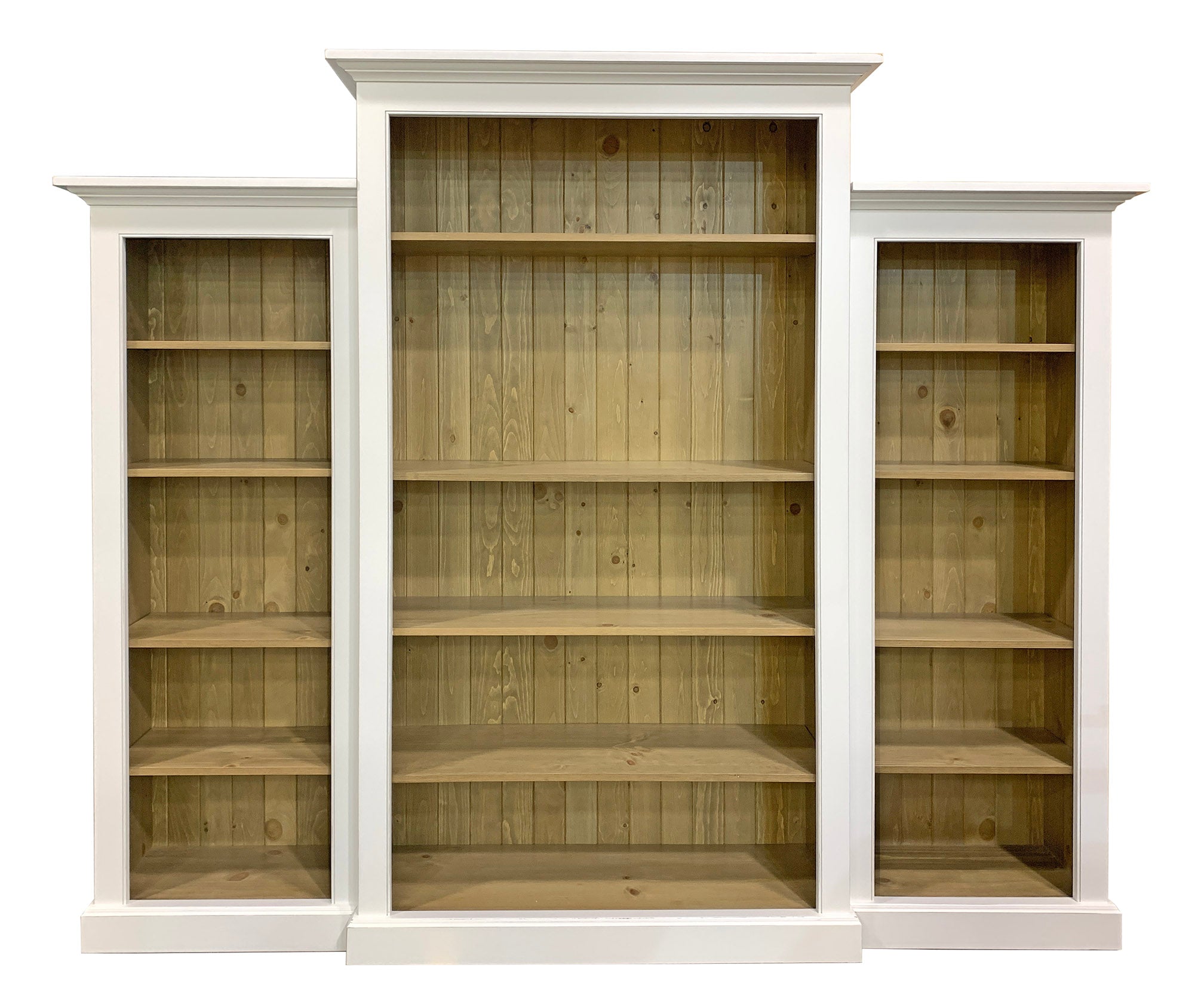 Cambridge Nesting Bookcase; Champlain & natural