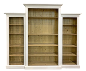 Cambridge Nesting Bookcase; Champlain & natural