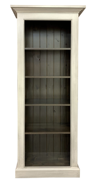 Cambridge narrow bookcase front