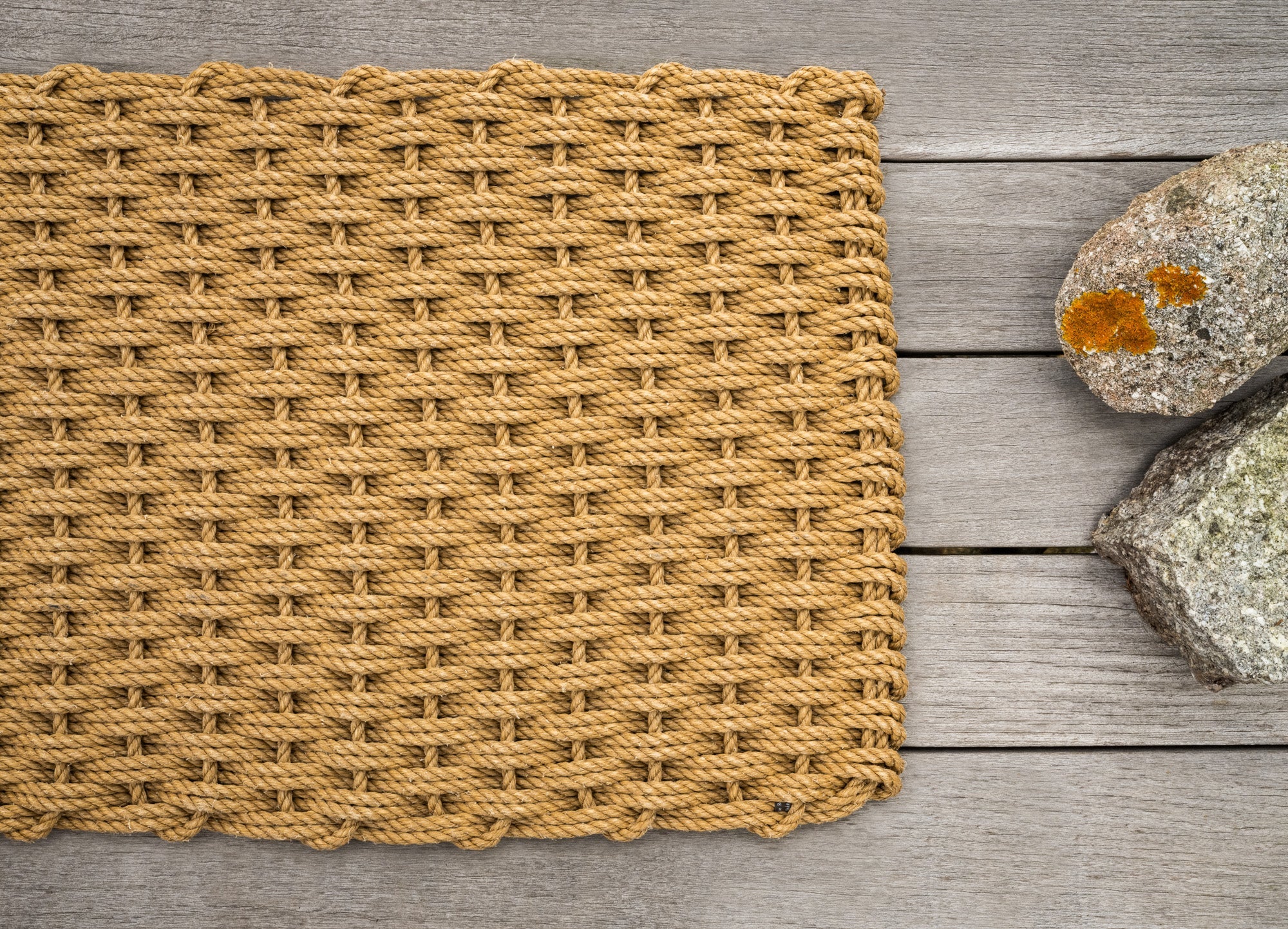 Marine rope carpet Wheat 21x34