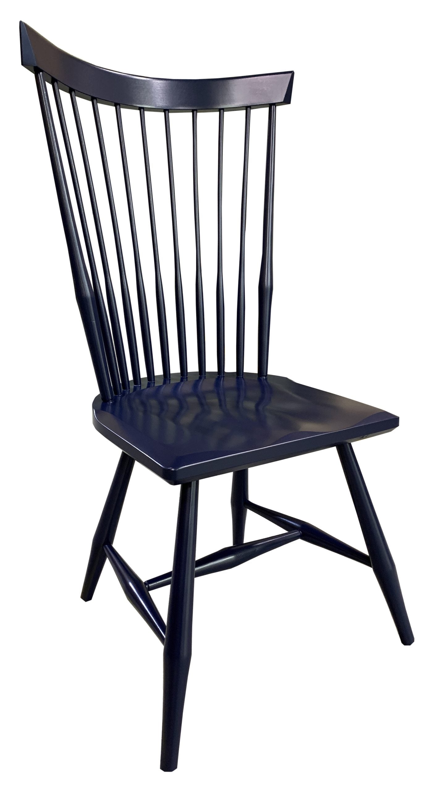 Fan Back Side chair; marine