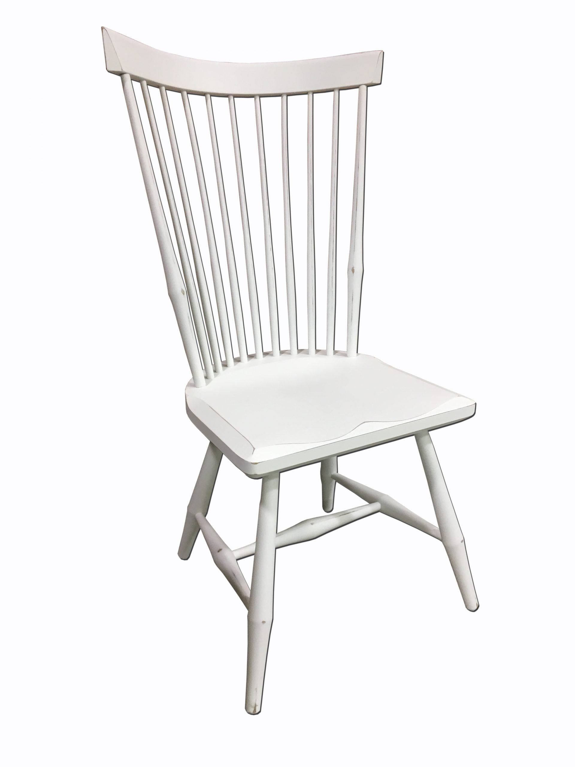 fan back side chair
