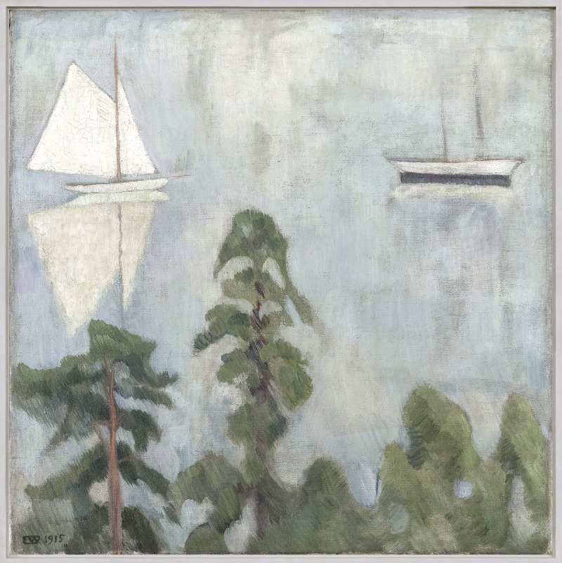 Tableau Scenic Prospect C. 1915 43x43