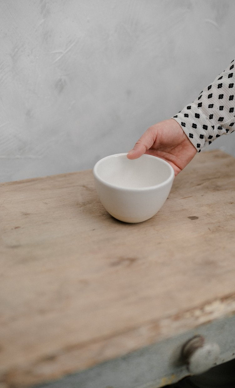 White Latté bowl