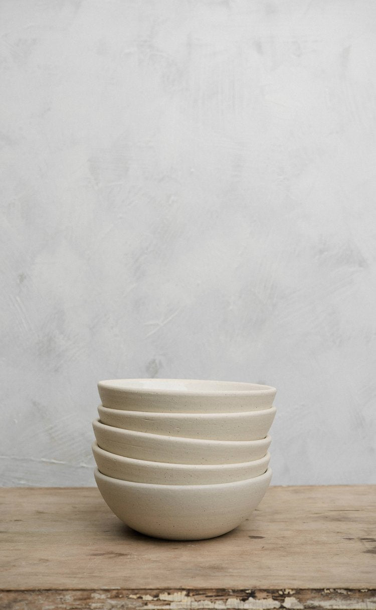 White Pasta Bowl