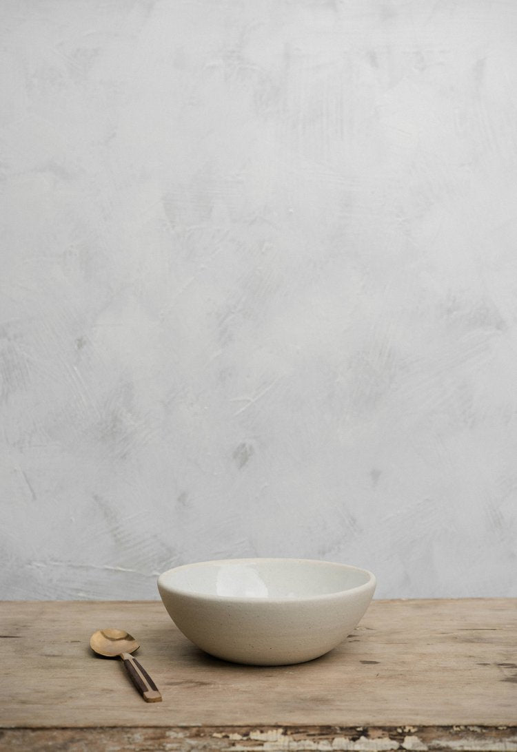 White Pasta Bowl