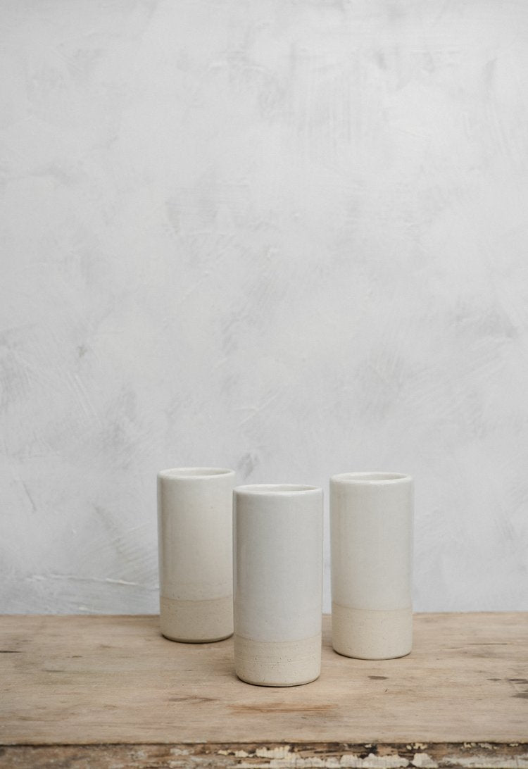 Classic white vase