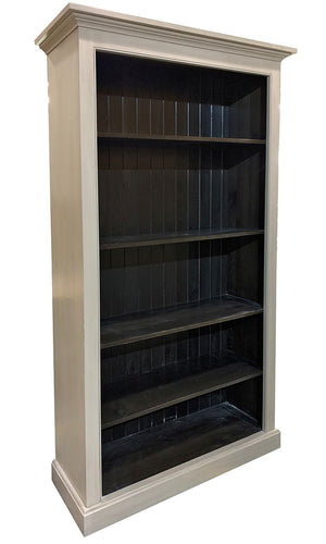 Tall Cambridge bookshelf with multiple shelves 