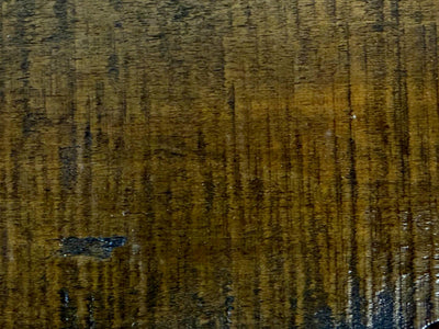 Caramel on Rough Wood: Glazed Stain
