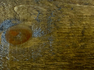 Natural on Rough Wood: Glazed Stain