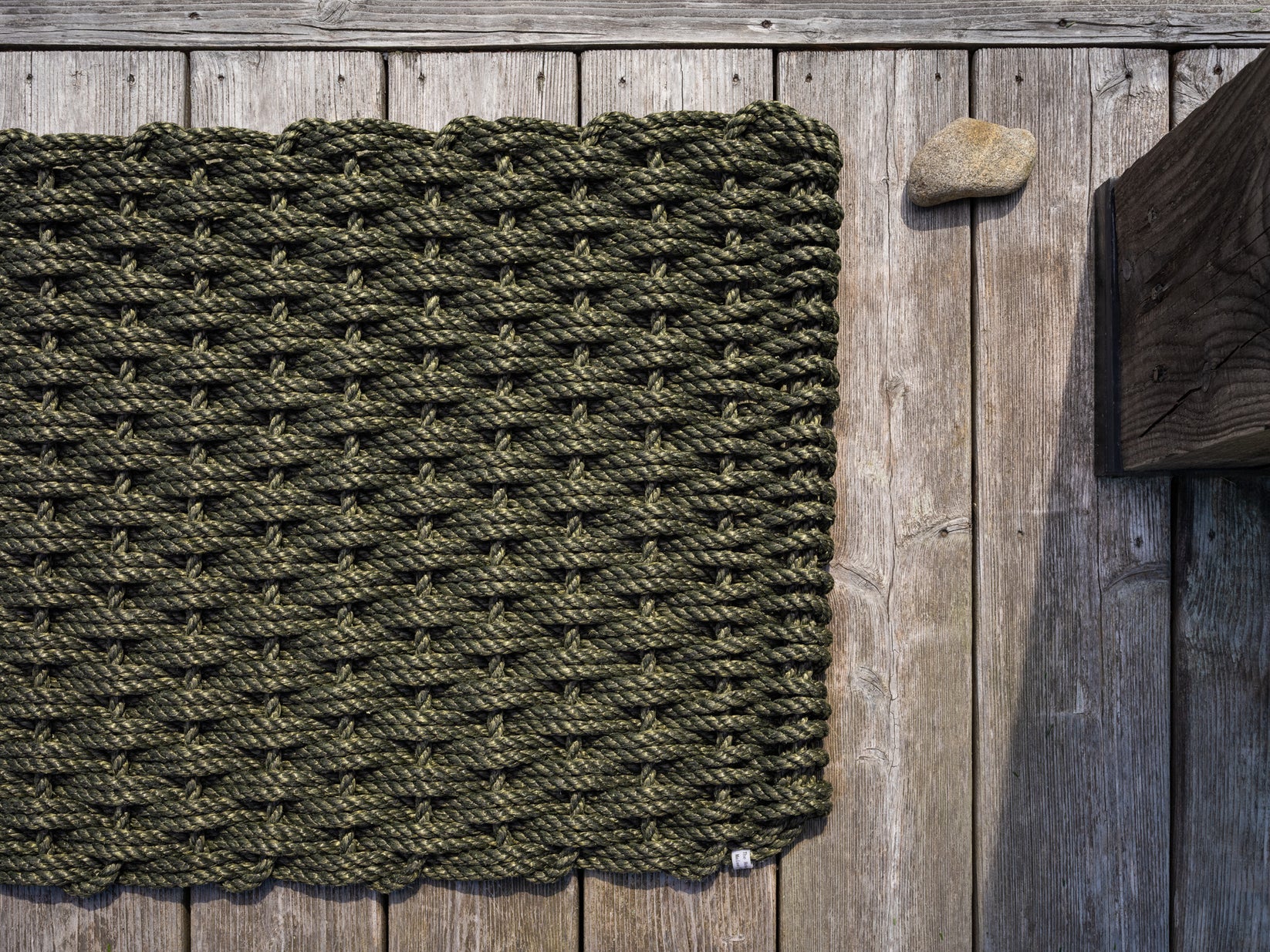 Marine Rope Door Mat - Forest - 21x34