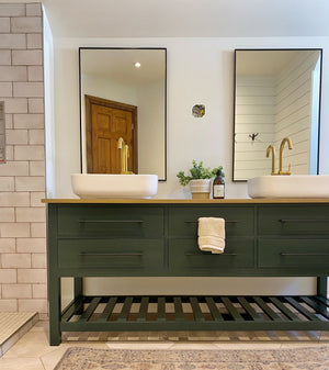 Rosedale Vanity; green